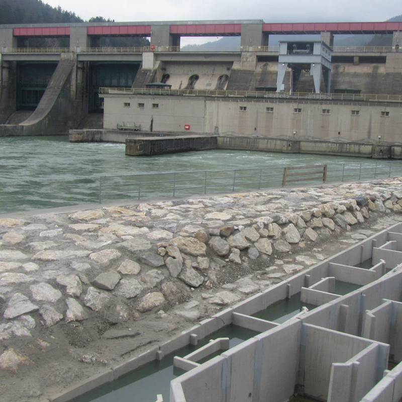 Ribji stezi Lawamünd in Schwabegg, Avstrija